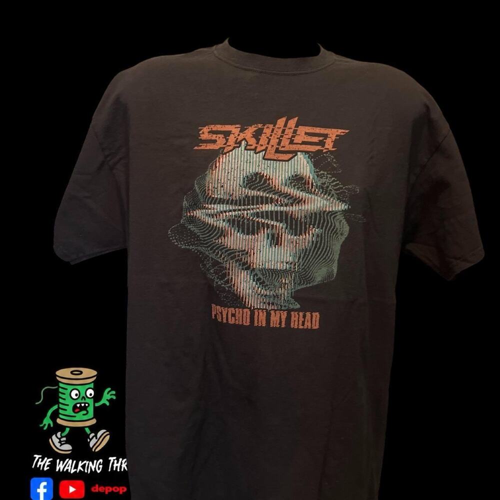 Skillet Psycho In My Head Christian Rock Band Tee Shirt Size XL